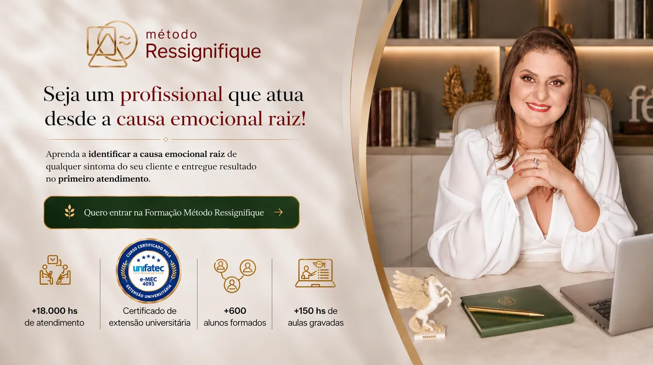 Seja um profissional que atua desde a causa emocional raiz